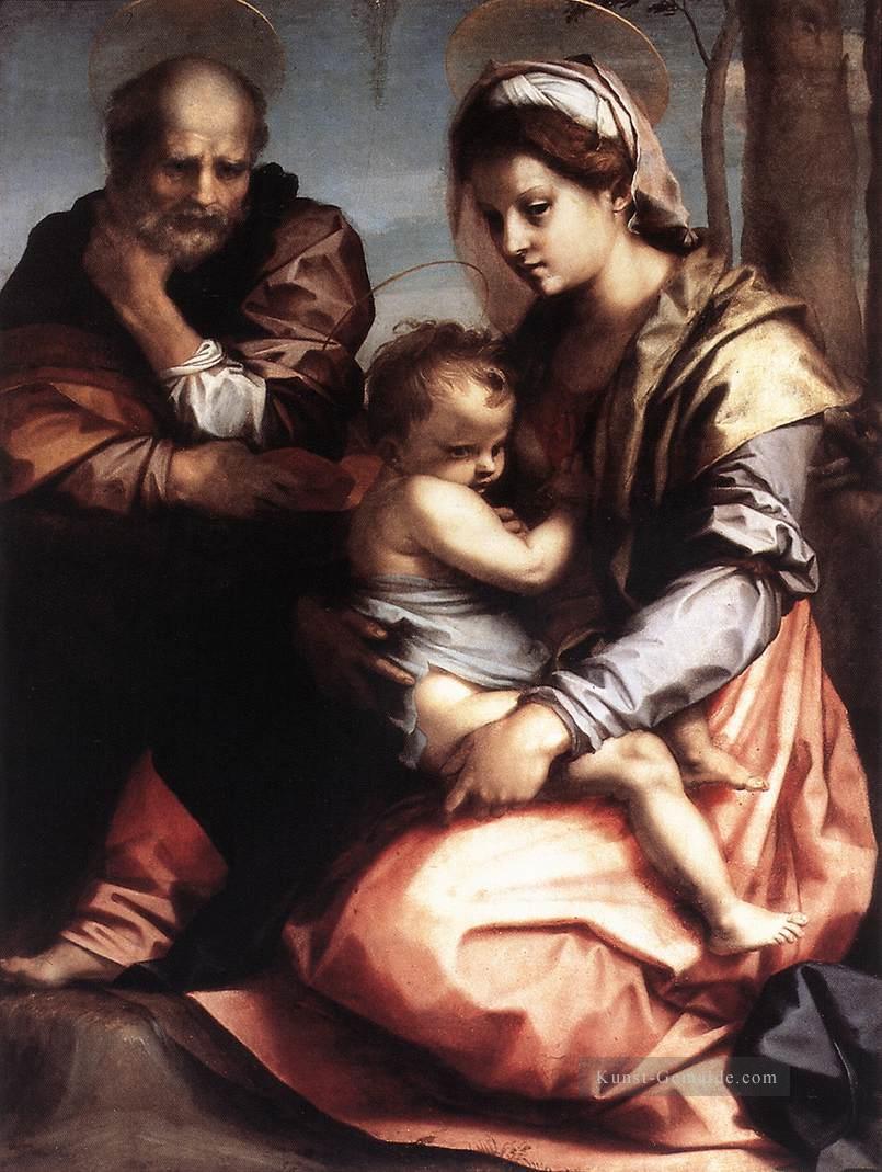 Heilige Familie Barberini Renaissance Manierismus Andrea del Sarto Ölgemälde
